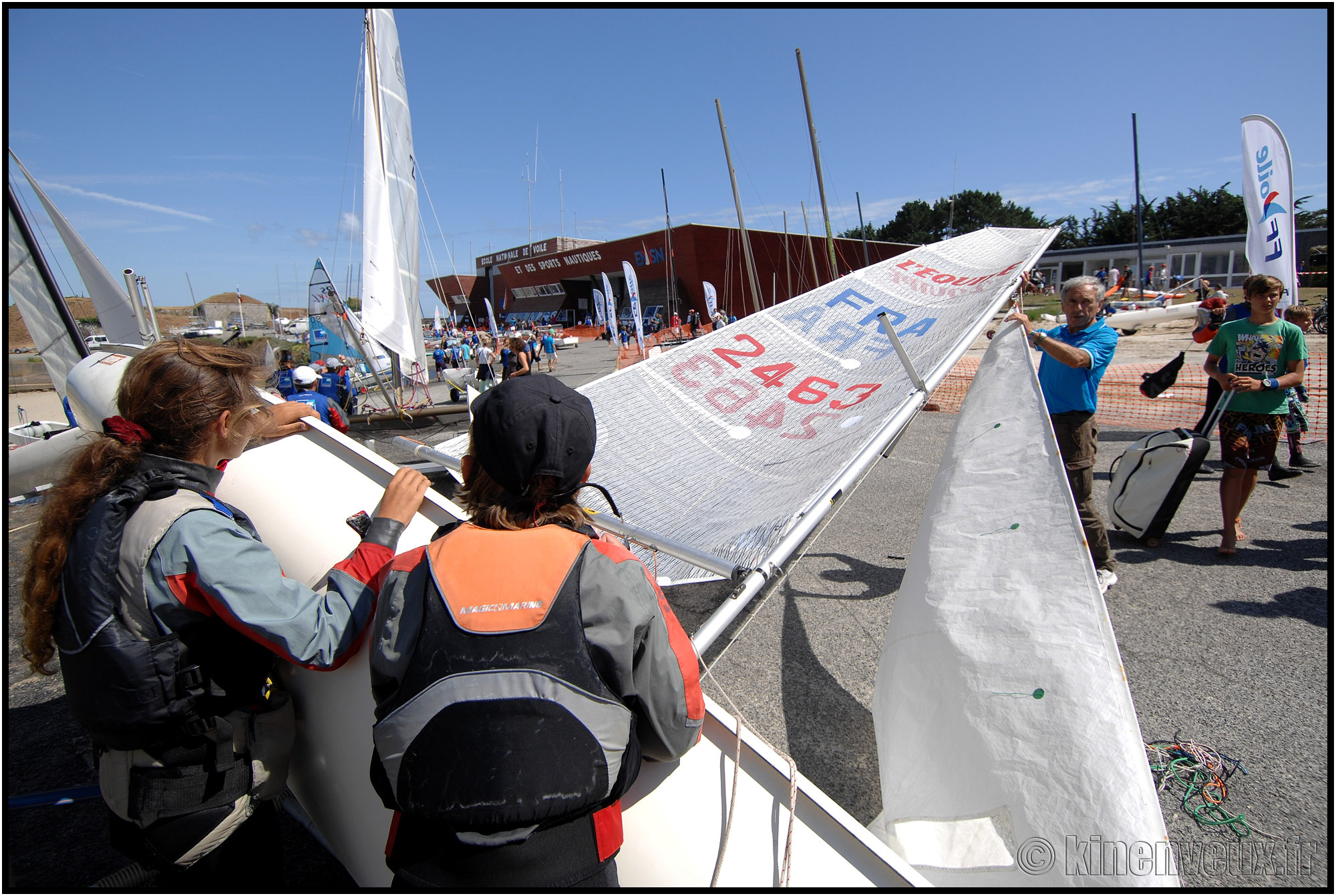 kinenveux_011_cfm2015.jpg - Championnat de France Minimes Solitaire Equipage Glisse Flotte Collective 2015