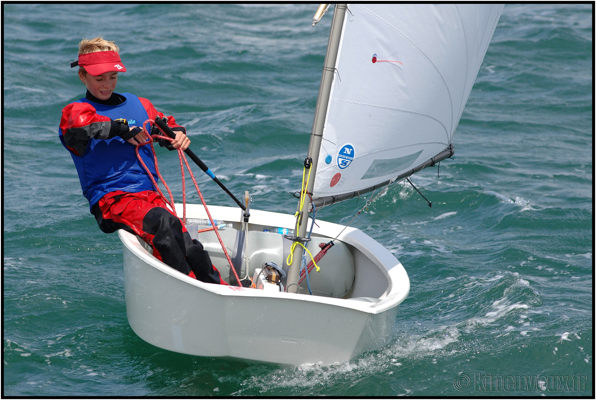 kinenveux_096_cfm2015.jpg - Championnat de France Minimes Solitaire Equipage Glisse Flotte Collective 2015