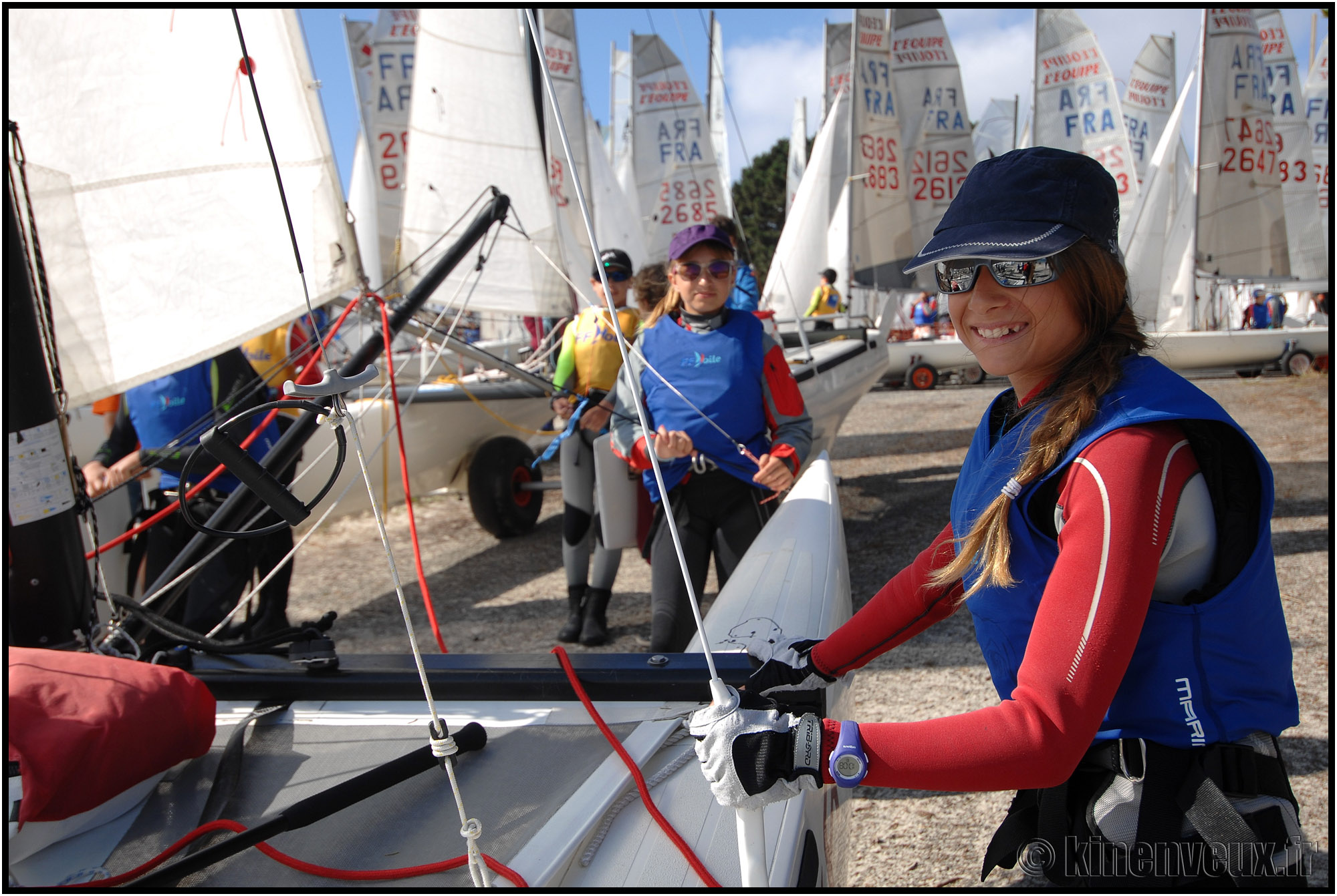 kinenveux_111_cfm2015.jpg - Championnat de France Minimes Solitaire Equipage Glisse Flotte Collective 2015