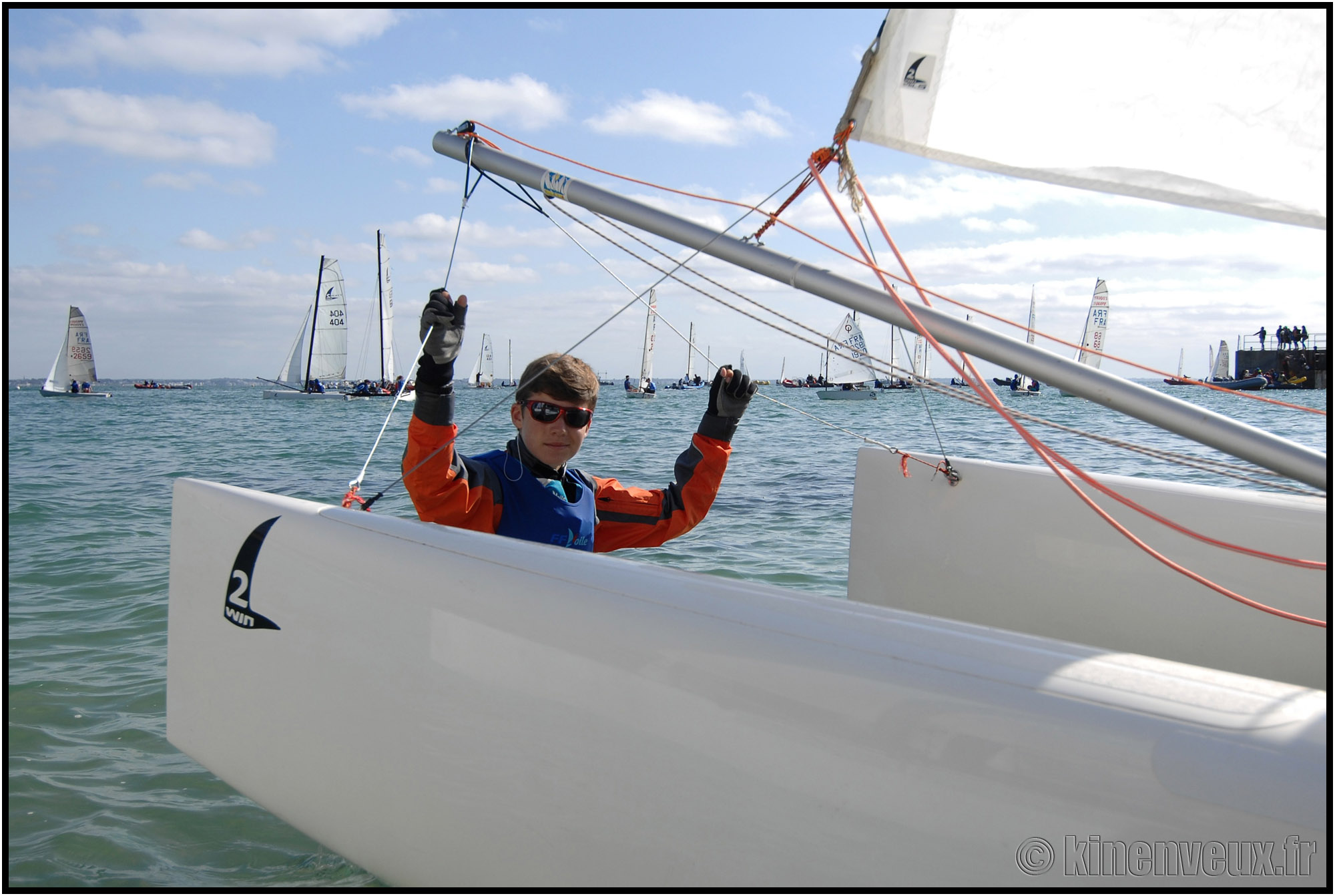 kinenveux_116_cfm2015.jpg - Championnat de France Minimes Solitaire Equipage Glisse Flotte Collective 2015