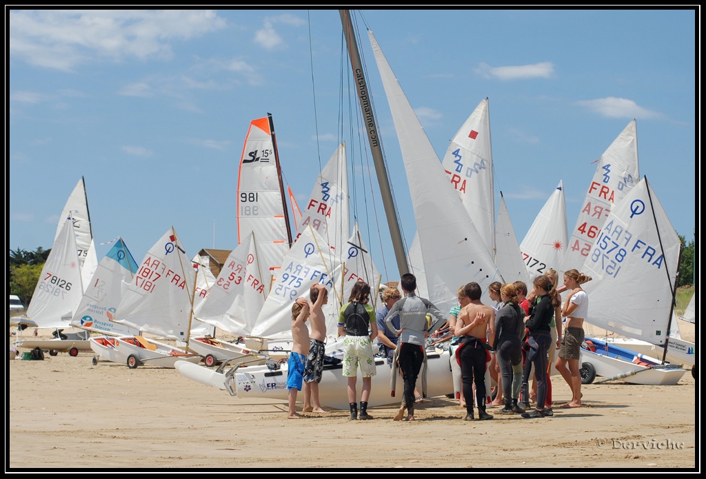 FinaleRegionale_025.jpg - Finale Régionale Ligue Poitou-Charentes Voile (Ile de Ré)Juin 2009