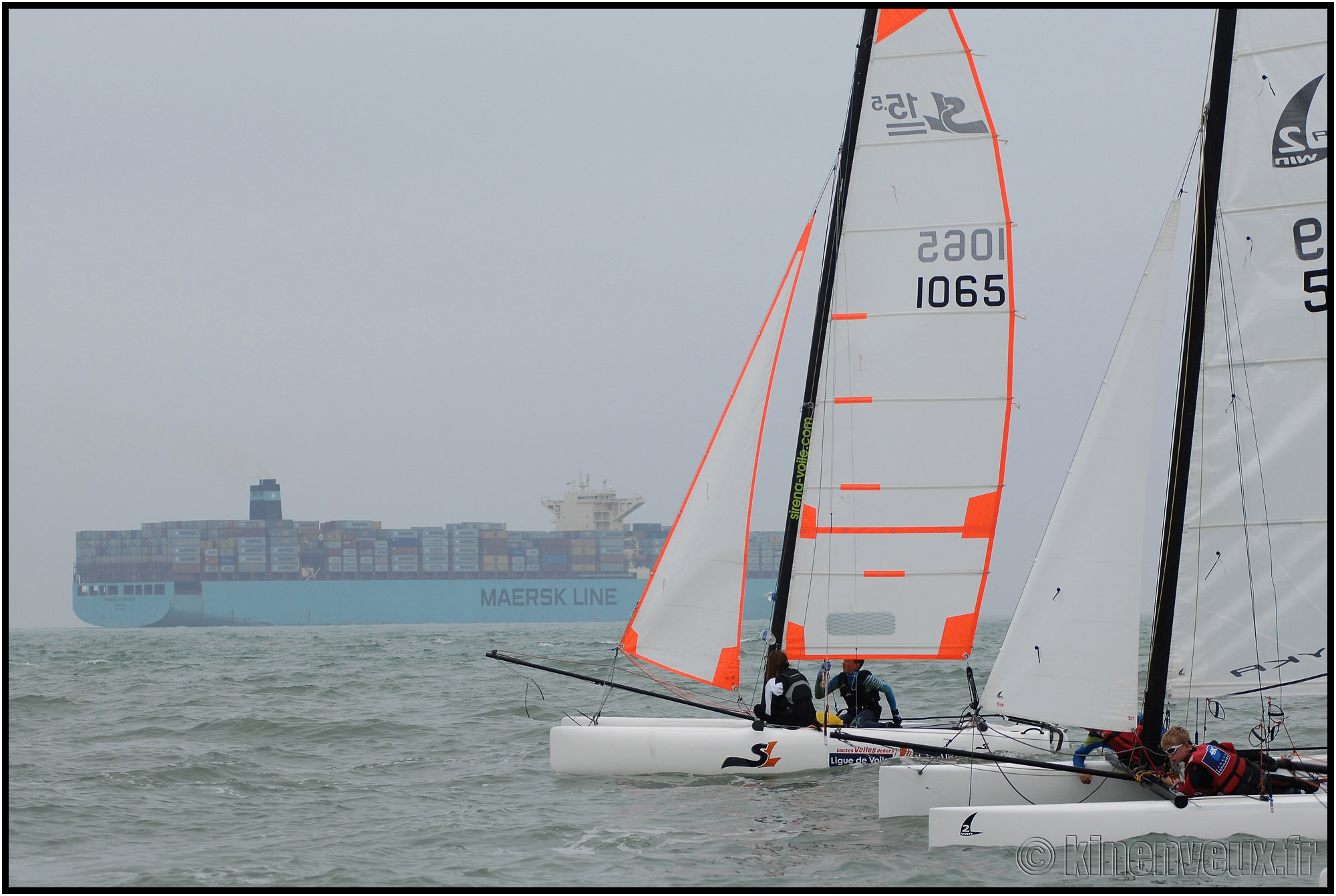 kinenveux_16_nationalcatamans.jpg - Coupe Nationale Jeunes Catamarans 2015 - Le Havre - Centre Nautique Paul Vatine