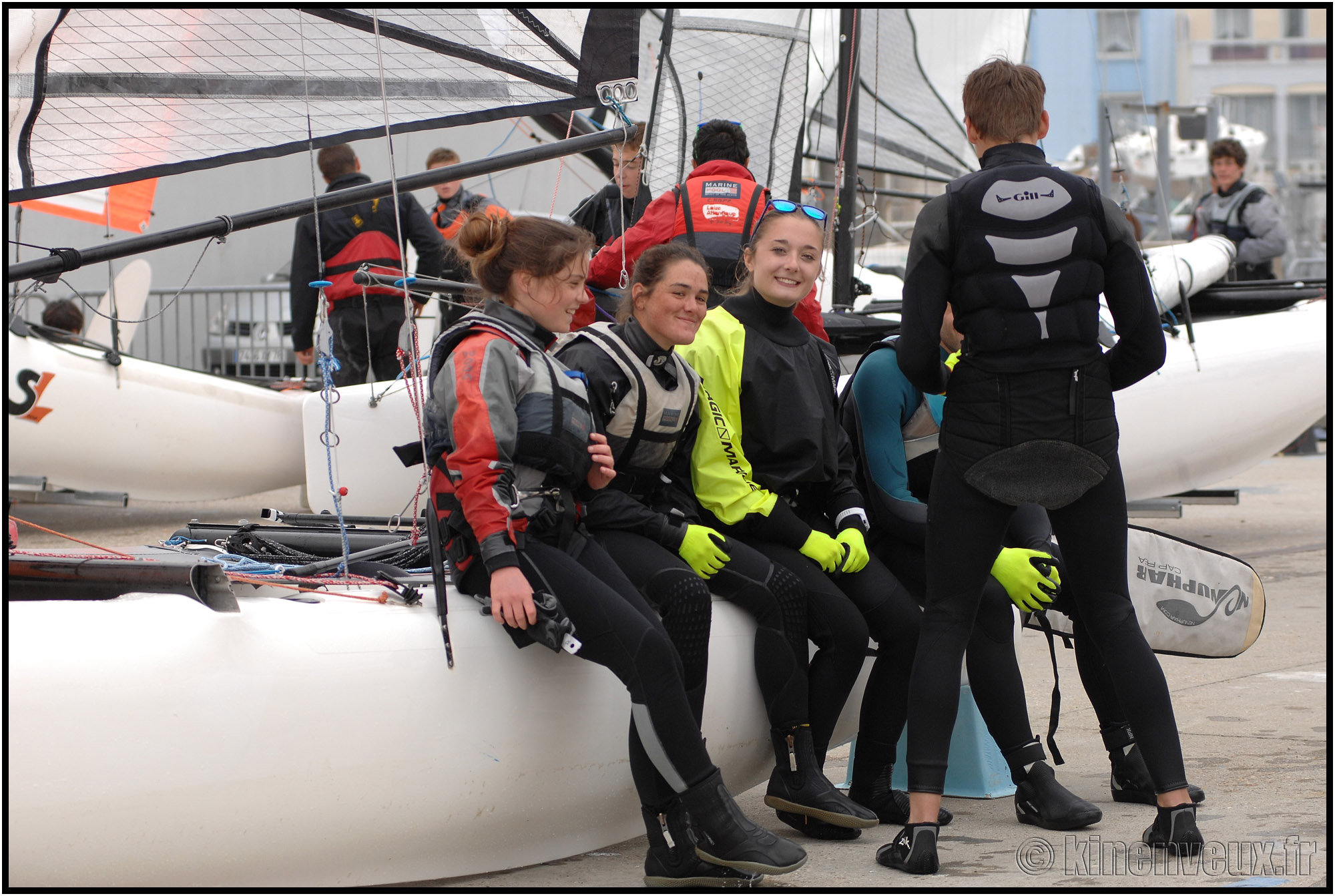 kinenveux_20_nationalcatamans.jpg - Coupe Nationale Jeunes Catamarans 2015 - Le Havre - Centre Nautique Paul Vatine