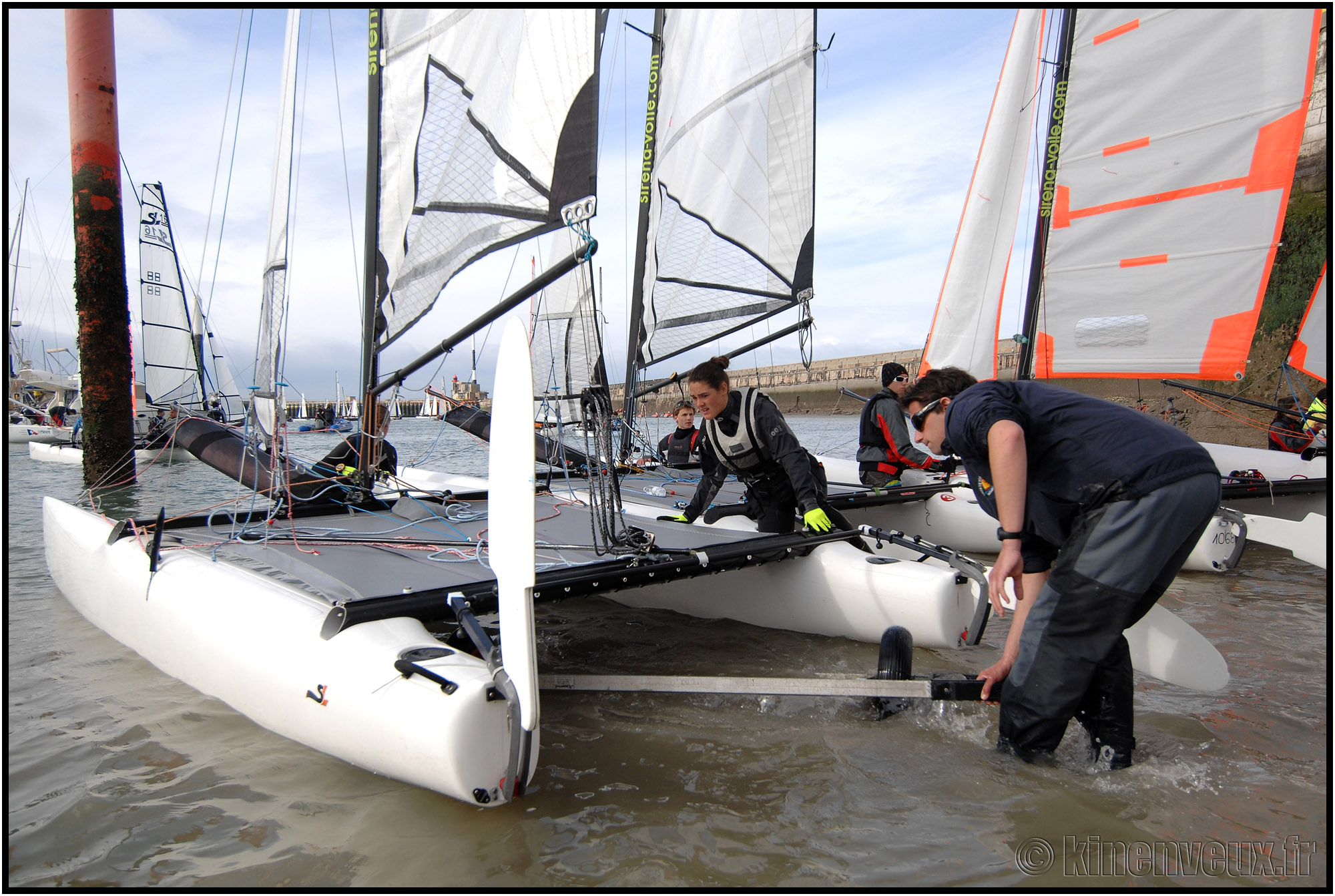 kinenveux_25_nationalcatamans.jpg - Coupe Nationale Jeunes Catamarans 2015 - Le Havre - Centre Nautique Paul Vatine