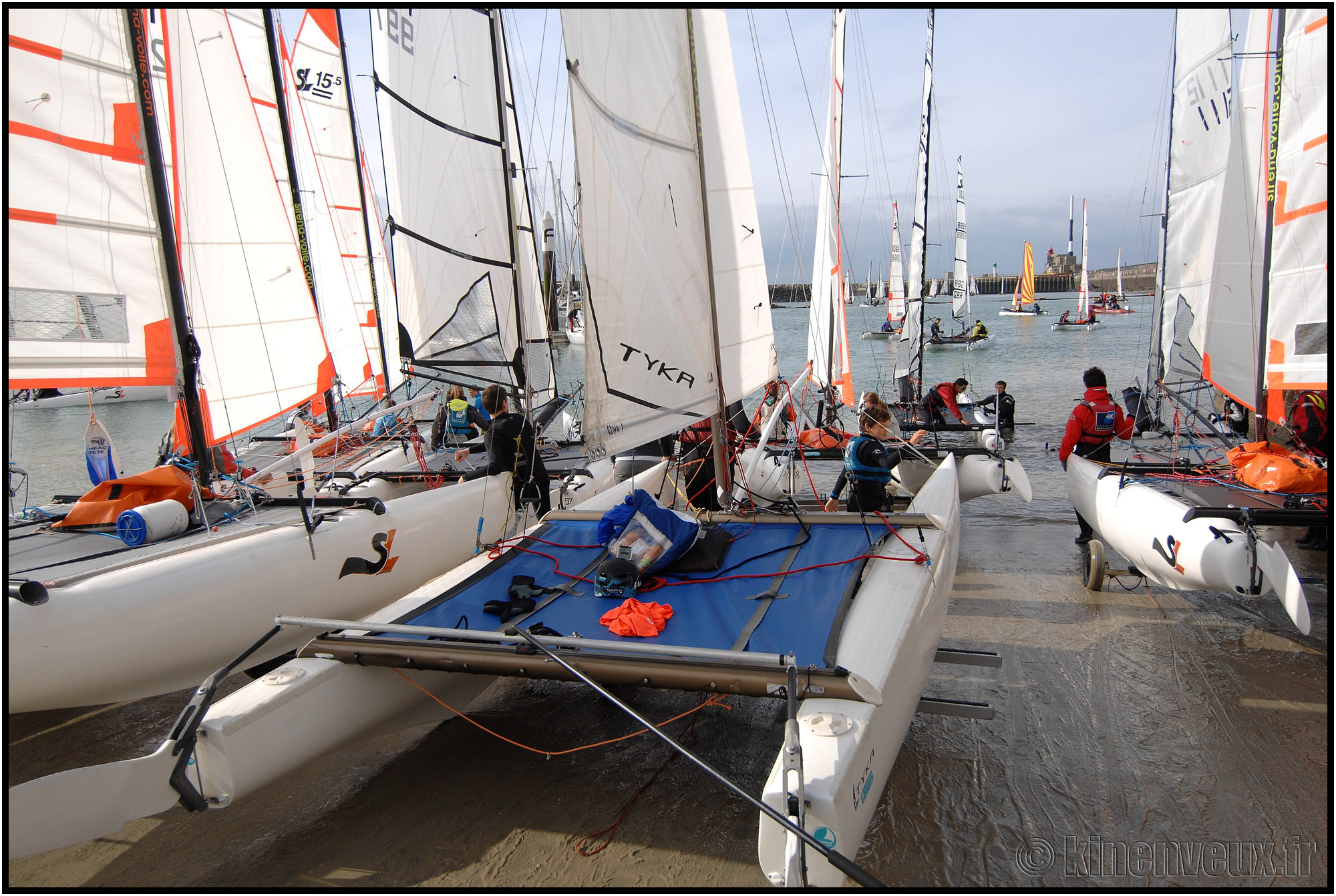 kinenveux_26_nationalcatamans.jpg - Coupe Nationale Jeunes Catamarans 2015 - Le Havre - Centre Nautique Paul Vatine