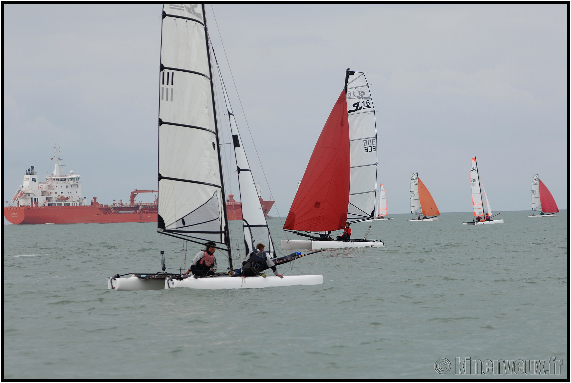 kinenveux_30_nationalcatamans.jpg - Coupe Nationale Jeunes Catamarans 2015 - Le Havre - Centre Nautique Paul Vatine