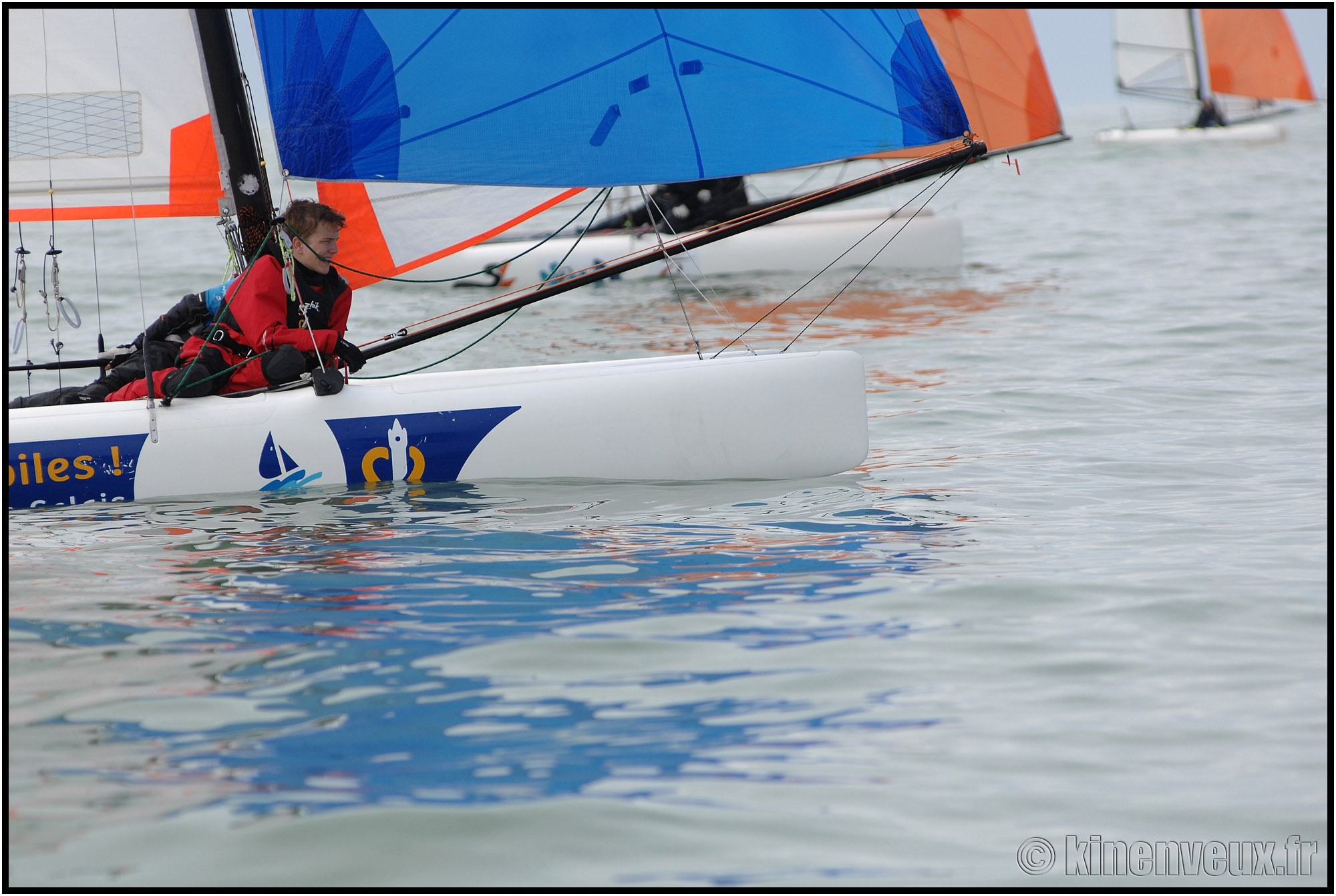 kinenveux_32_nationalcatamans.jpg - Coupe Nationale Jeunes Catamarans 2015 - Le Havre - Centre Nautique Paul Vatine