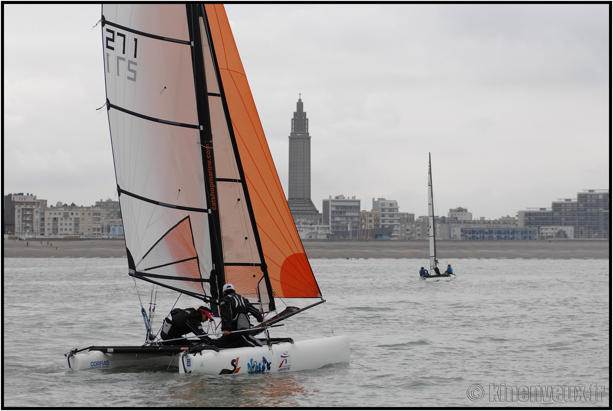 kinenveux_51_nationalcatamans.jpg - Coupe Nationale Jeunes Catamarans 2015 - Le Havre - Centre Nautique Paul Vatine