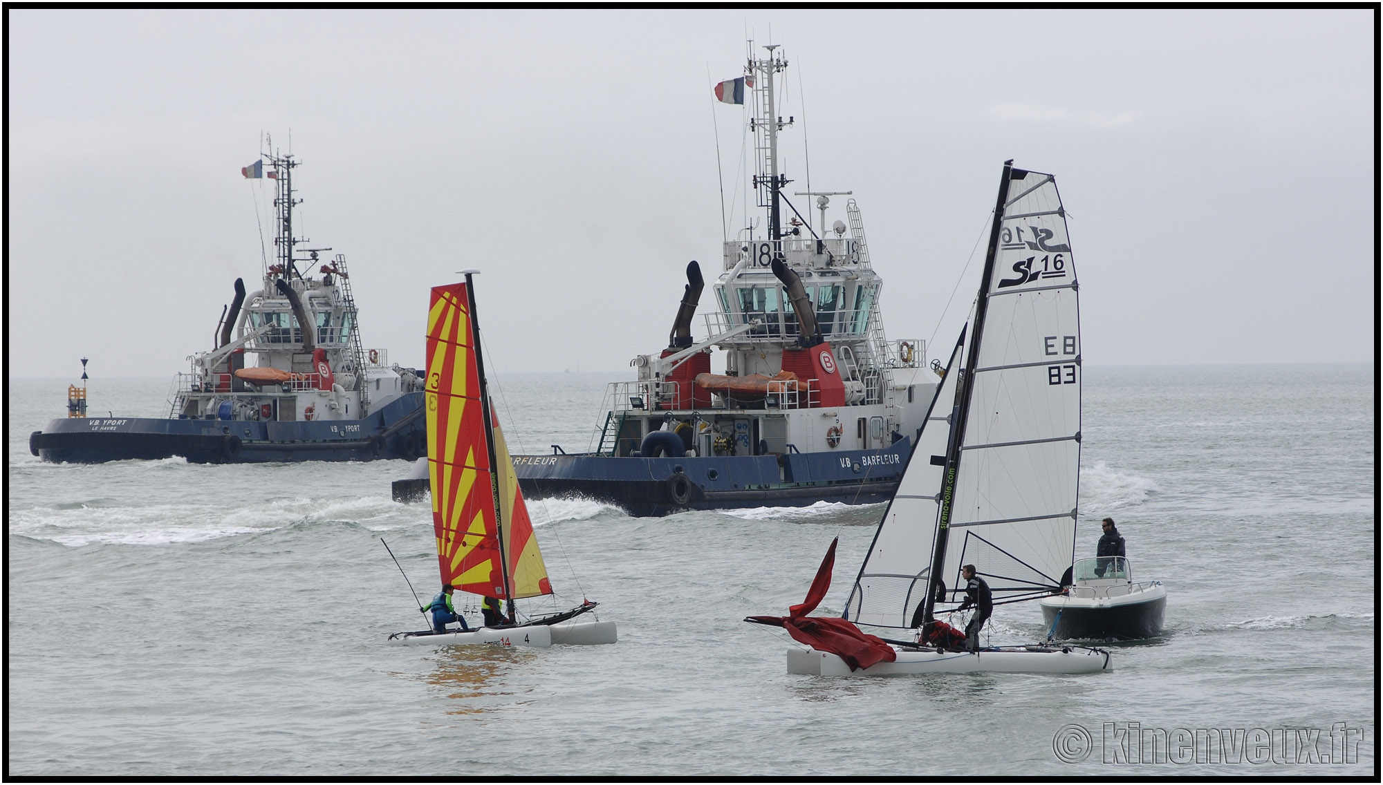 kinenveux_70_nationalcatamans.jpg - Coupe Nationale Jeunes Catamarans 2015 - Le Havre - Centre Nautique Paul Vatine