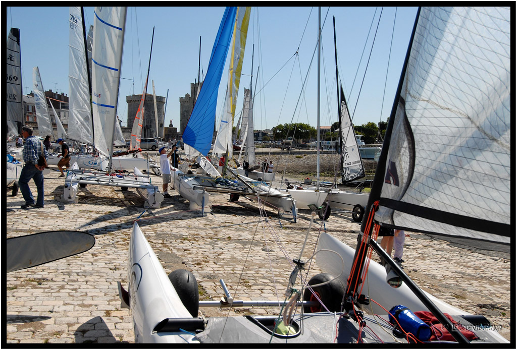 kinenveux_26_Baleines2011.jpg - Raid des Baleines 2011 * Préparatifs cale St Jean d'Acre / La Rochelle