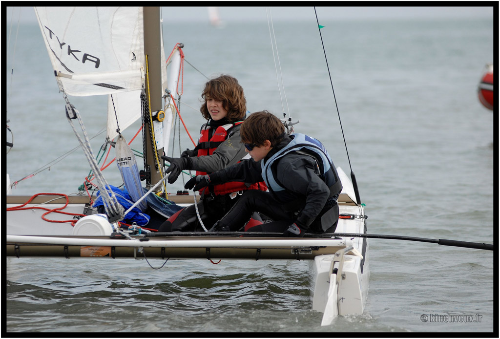 kinenveux_16_ligue_CNPA2013.jpg - régate de Ligue catamarans - CNPA La Flotte - 23/24 Mars 2013