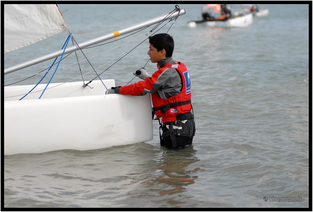 kinenveux_20_ligue_CNPA2013.jpg - régate de Ligue catamarans - CNPA La Flotte - 23/24 Mars 2013