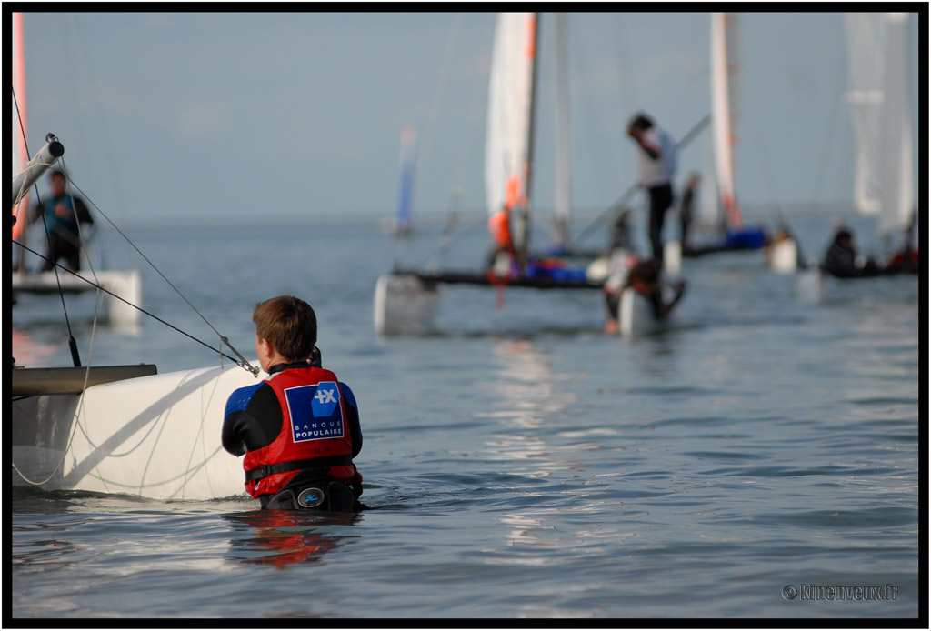 kinenveux_22_ligue_CNPA2013.jpg - régate de Ligue catamarans - CNPA La Flotte - 23/24 Mars 2013