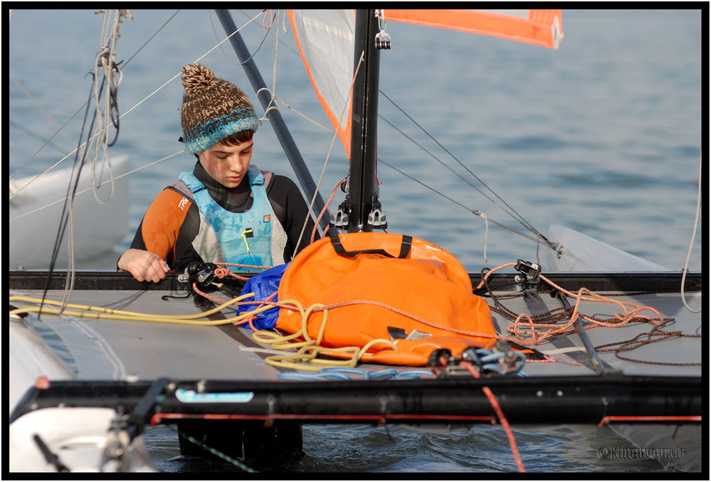 kinenveux_27_ligue_CNPA2013.jpg - régate de Ligue catamarans - CNPA La Flotte - 23/24 Mars 2013