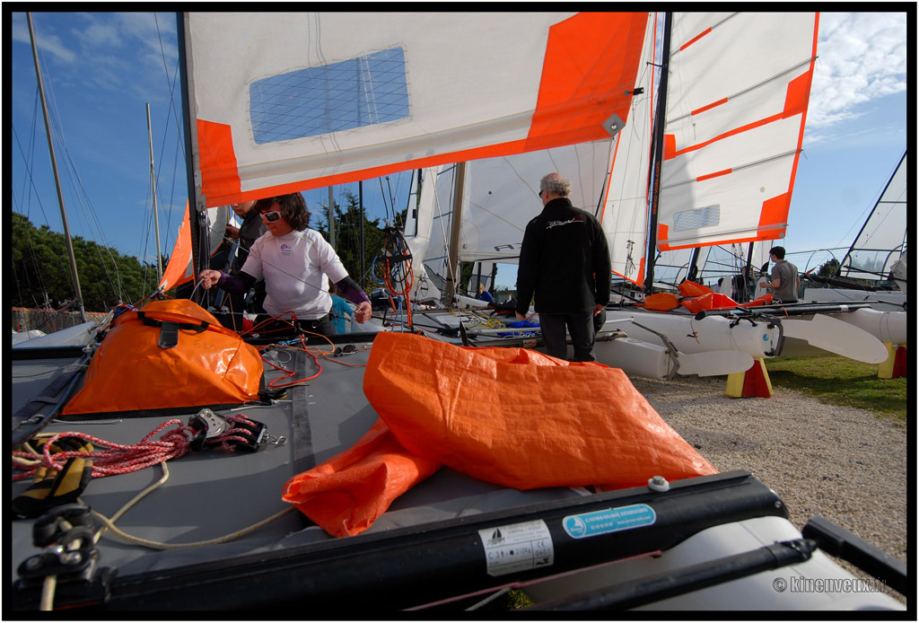 kinenveux_28_ligue_CNPA2013.jpg - régate de Ligue catamarans - CNPA La Flotte - 23/24 Mars 2013