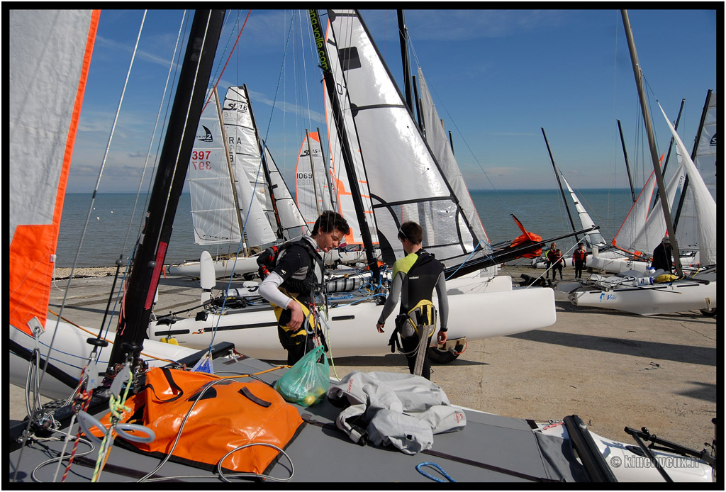 kinenveux_34_ligue_CNPA2013.jpg - régate de Ligue catamarans - CNPA La Flotte - 23/24 Mars 2013