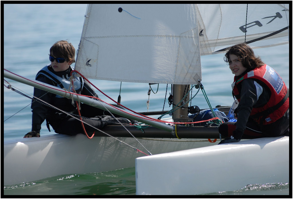 kinenveux_39_ligue_CNPA2013.jpg - régate de Ligue catamarans - CNPA La Flotte - 23/24 Mars 2013