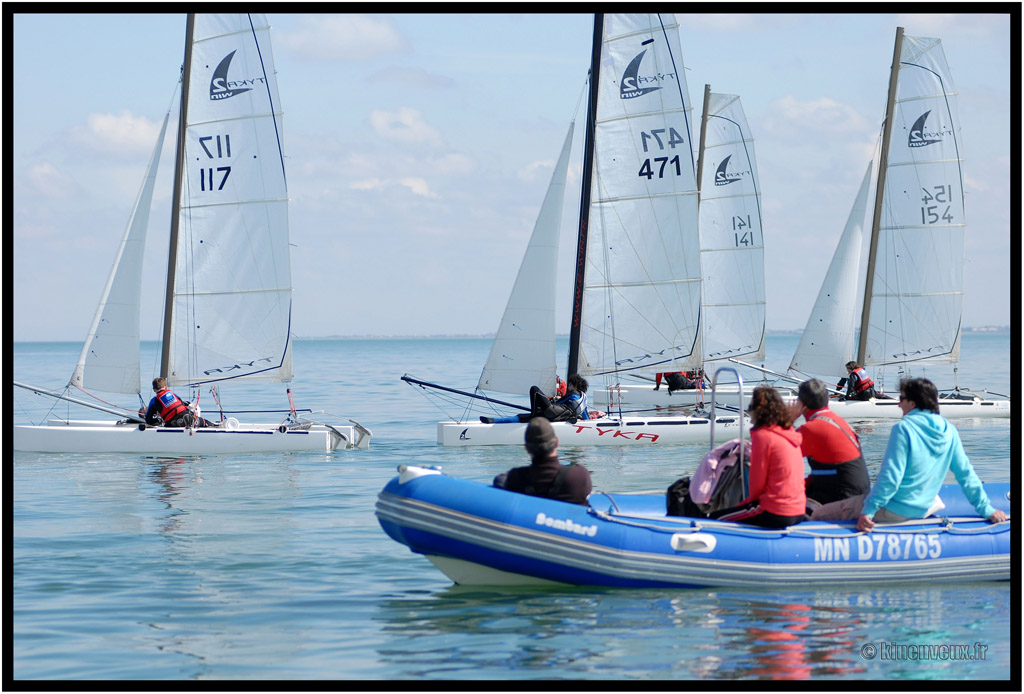 kinenveux_43_ligue_CNPA2013.jpg - régate de Ligue catamarans - CNPA La Flotte - 23/24 Mars 2013