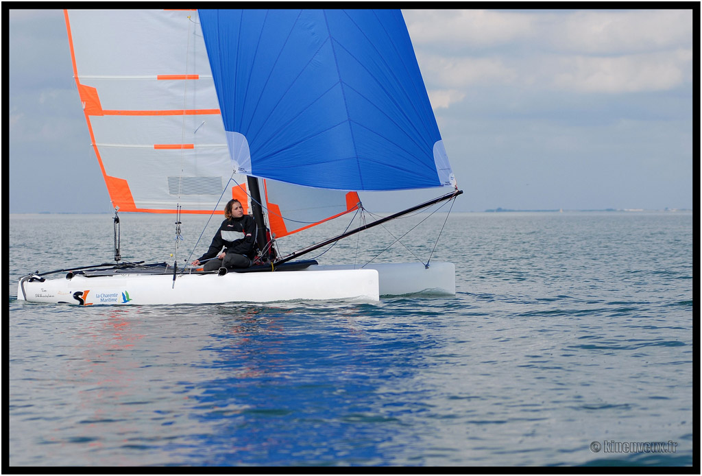 kinenveux_54_ligue_CNPA2013.jpg - régate de Ligue catamarans - CNPA La Flotte - 23/24 Mars 2013