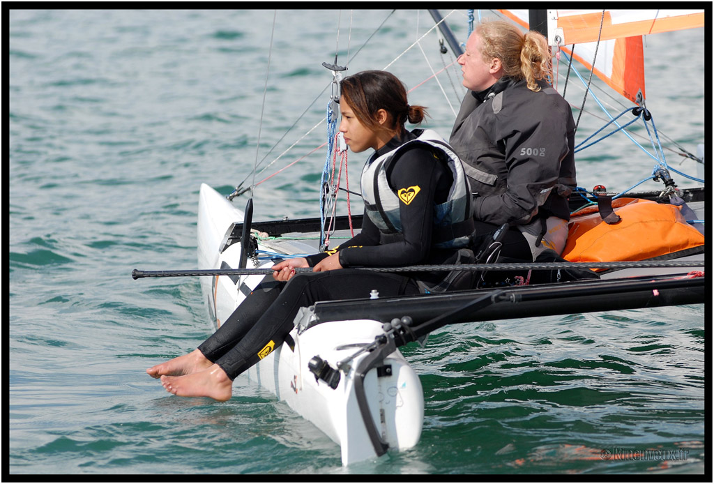 kinenveux_55_ligue_CNPA2013.jpg - régate de Ligue catamarans - CNPA La Flotte - 23/24 Mars 2013