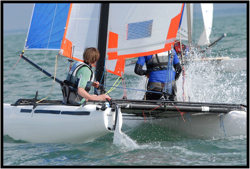 kinenveux_58_ligue_CNPA2013.jpg - régate de Ligue catamarans - CNPA La Flotte - 23/24 Mars 2013