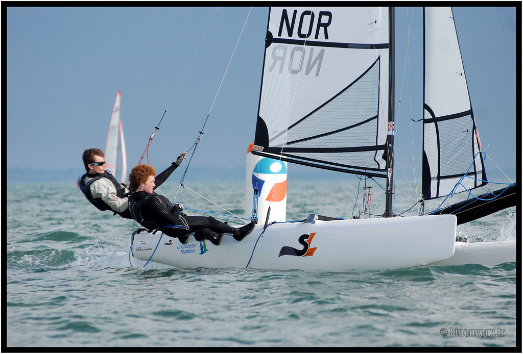 kinenveux_60_ligue_CNPA2013.jpg - régate de Ligue catamarans - CNPA La Flotte - 23/24 Mars 2013