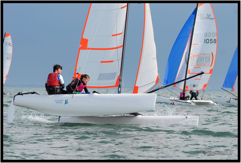 kinenveux_61_ligue_CNPA2013.jpg - régate de Ligue catamarans - CNPA La Flotte - 23/24 Mars 2013