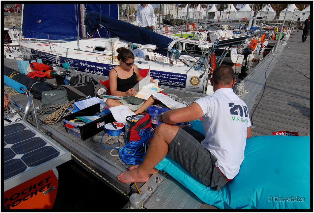 kinenveux_02_Transat650.jpg - Préparatifs départ Mini-Transat * La Rochelle Septembre 2011