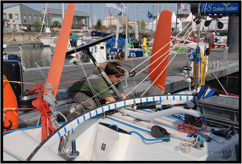 kinenveux_04_Transat650.jpg - Préparatifs départ Mini-Transat * La Rochelle Septembre 2011
