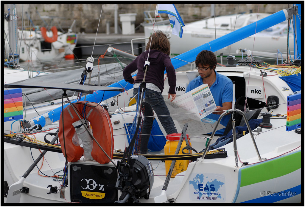 kinenveux_34_Transat650.jpg - Préparatifs départ Mini-Transat * La Rochelle Septembre 2011